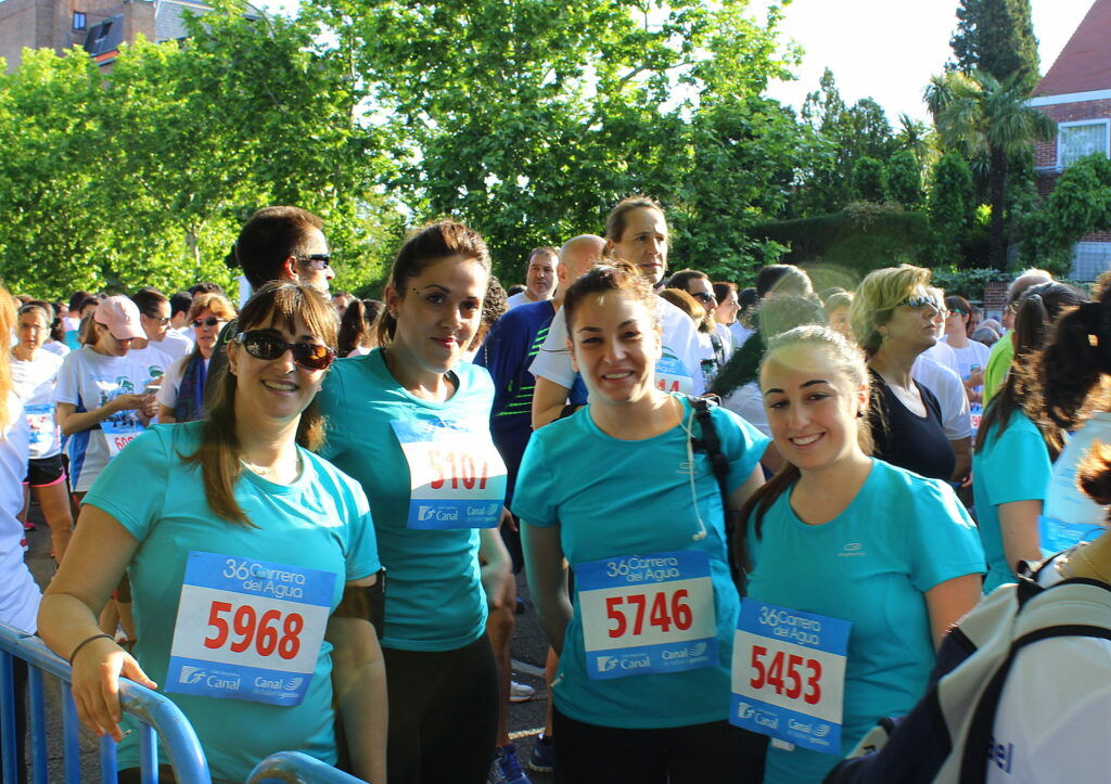 Nuestro equipo Aerzen Ibérica de los 5 Km.