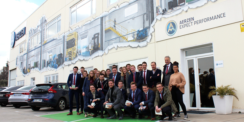 Holanda en Aerzen Ibérica: visita de Saxion University