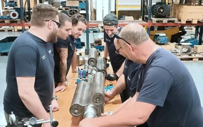 Formación práctica de la correcta alineación entre el motor y el compresor